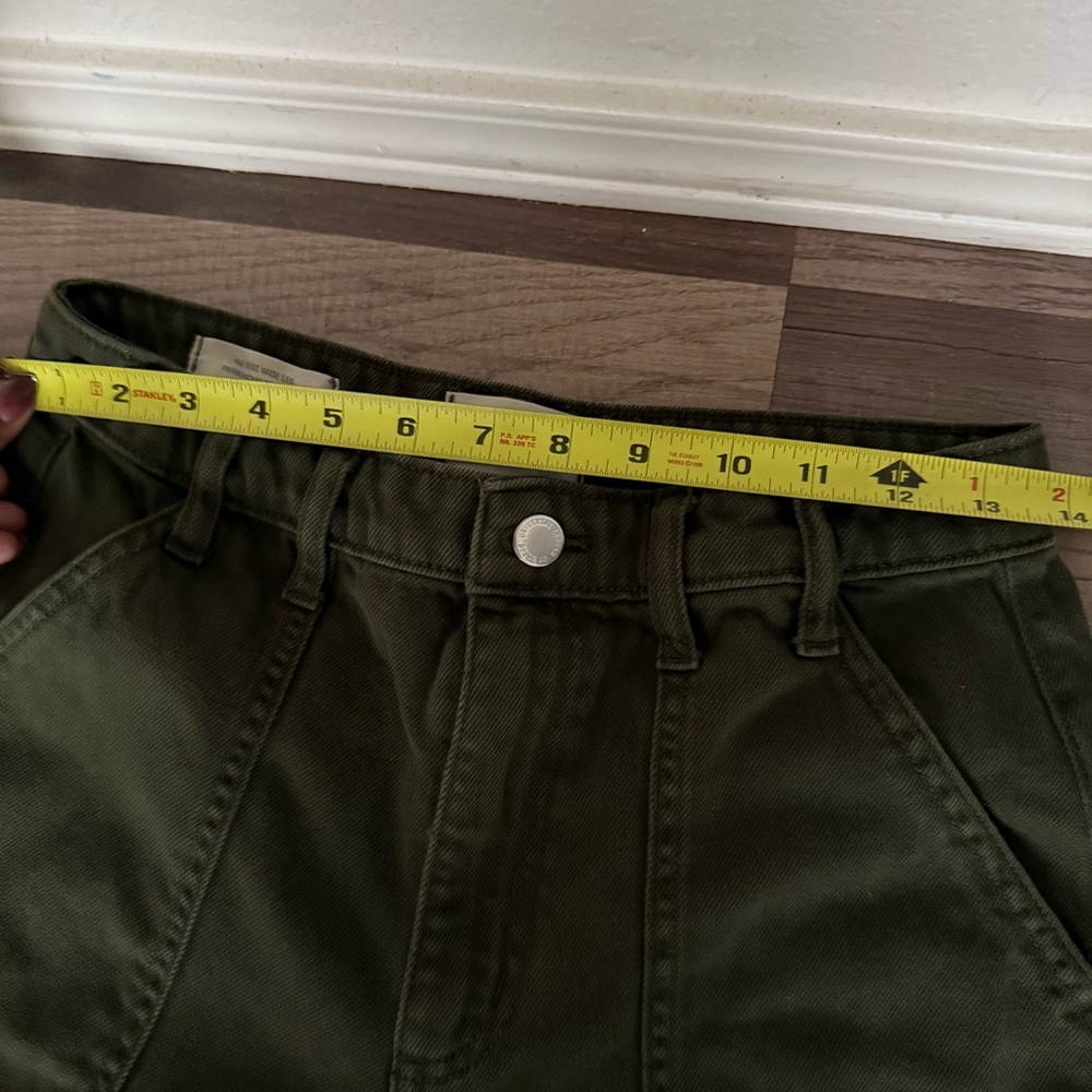 Universal Thread Olive Green Women Jeans - Picture 10 of 15